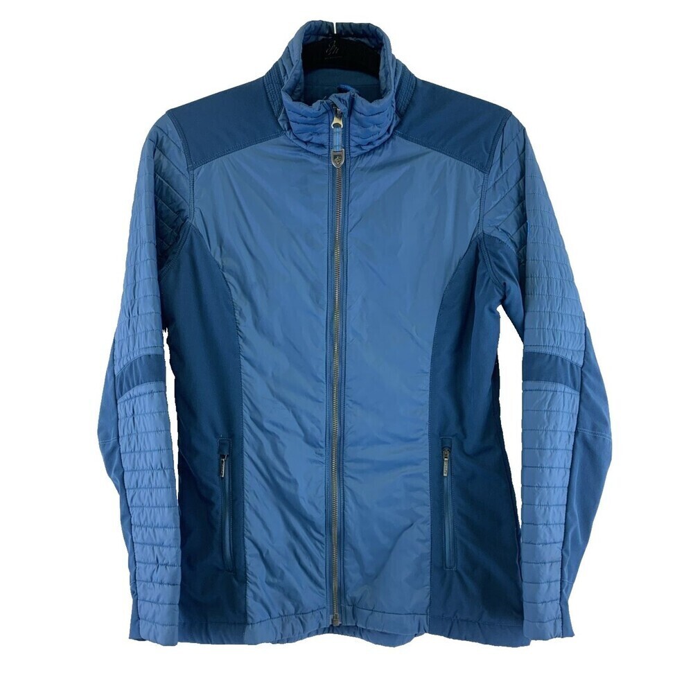 Kuhl Blue Quilted Hybrid Jacket